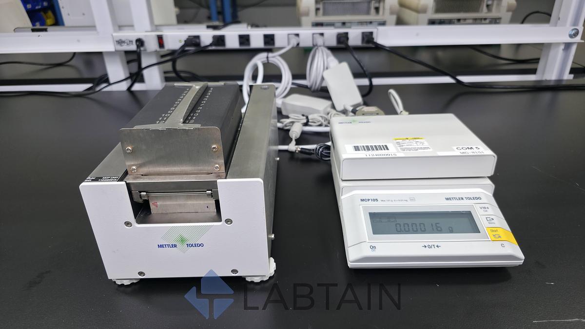 Used Mettler Toledo MCP105 Multi-Channel Pipette Calibration System w/ MCP Unit Control | Complete Setup