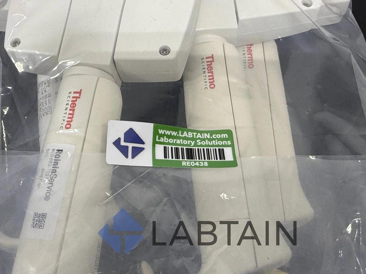 Used Thermo Scientific Finnpipette Multichannel Pipette Lot - 5-50ul and 30-300ul