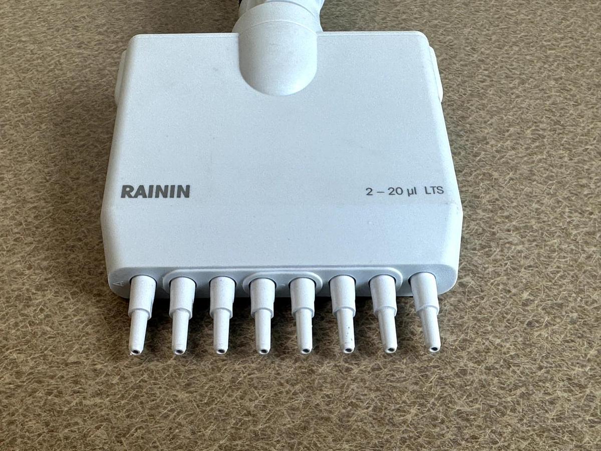 Used Rainin Pipet-Lite XLS L-20 | 2-20uL | 8-Channel Pipette w/Warranty * NICE