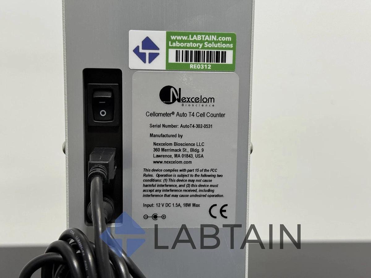 Used Nexcelom Biosciences Auto T4 Cellometer Cell Counter
