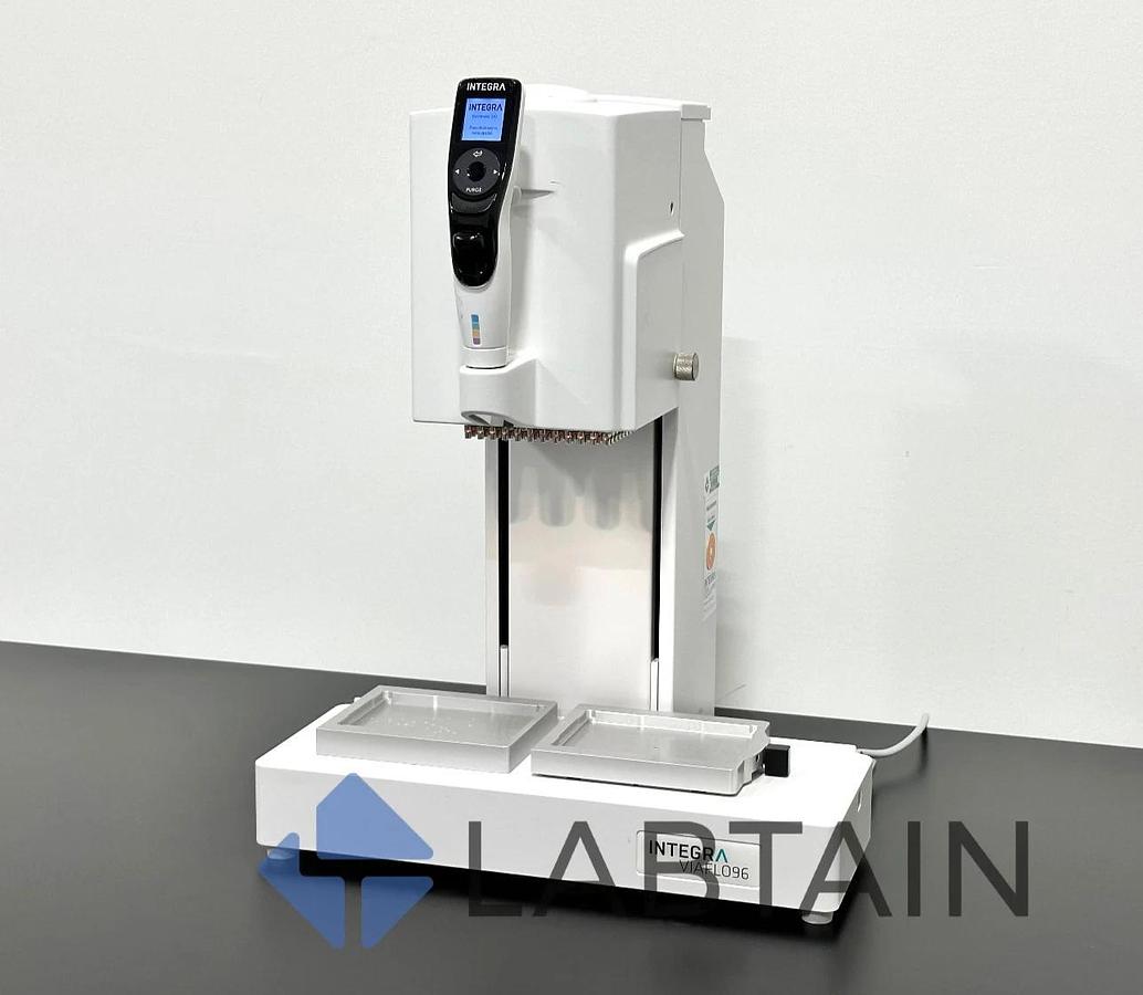 Used INTEGRA VIAFLO 96 Electronic 96-Channel Handheld Pipette with 96x1250µl Head