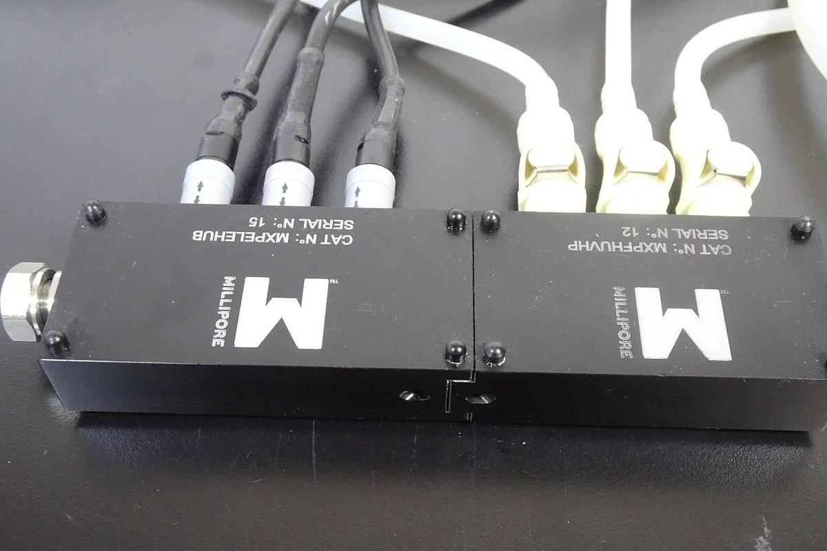 Used Lot of 3 EMD Millipore Milliflex PLUS Pumps – Missing Heads & Power Supply – Untested