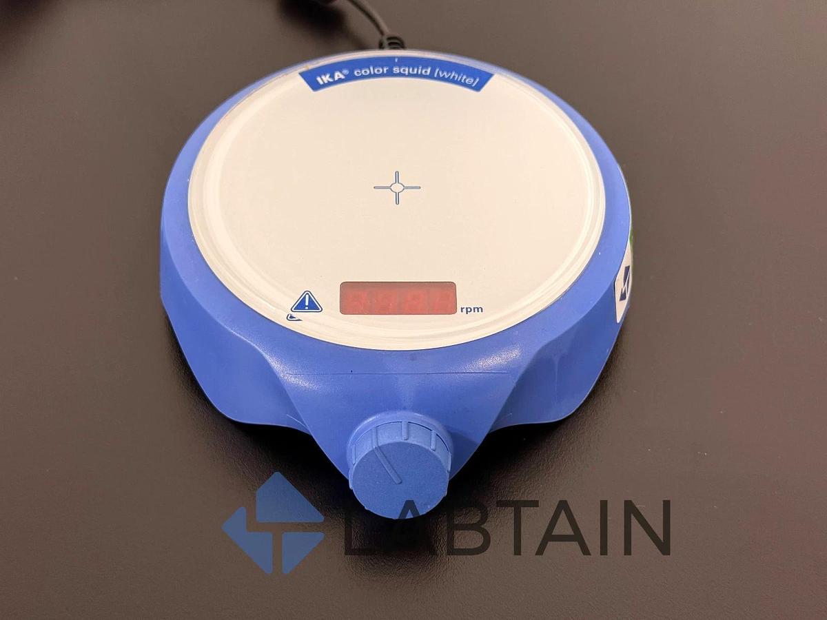 Used IKA COLOR SQUID IP54 plate Magnetic Stirrer Max. Stirring Capacity 1 lite