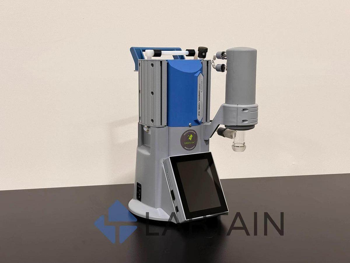 Used Vacuubrand PC 3001 VARIO Select Chemistry Pumping Unit – Oil-Free Diaphragm Vacuum System