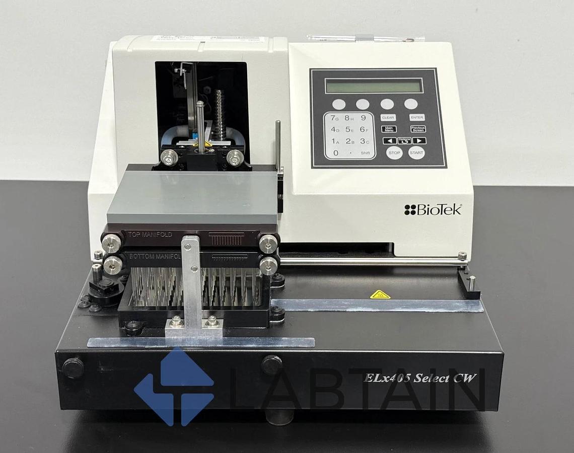 Used BioTek ELx405 Select CW Automated Microplate Washer – Used