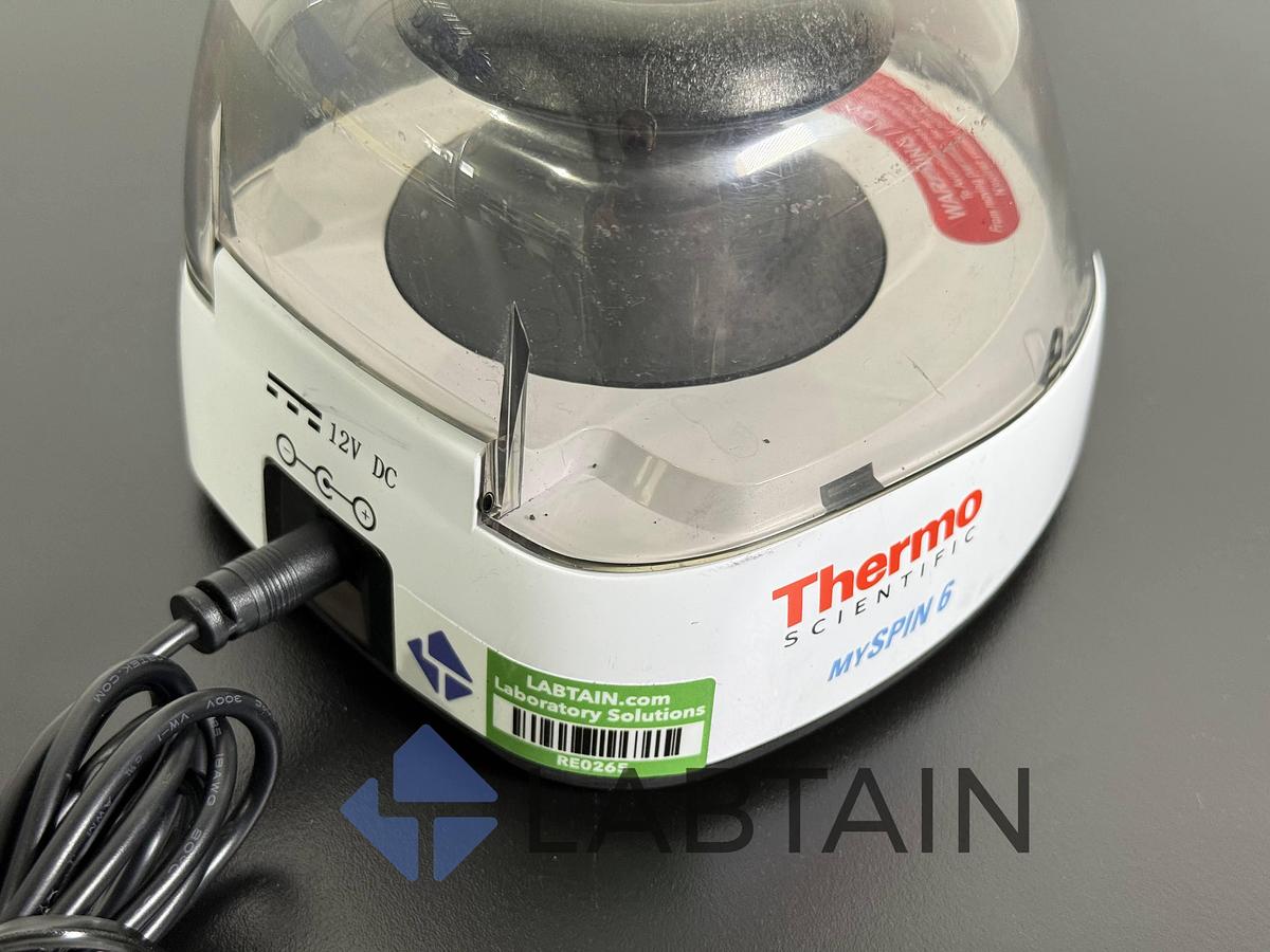 Used Thermo Scientific mySPIN 6 Mini Centrifuge – Compact Microtube Spinner – Used