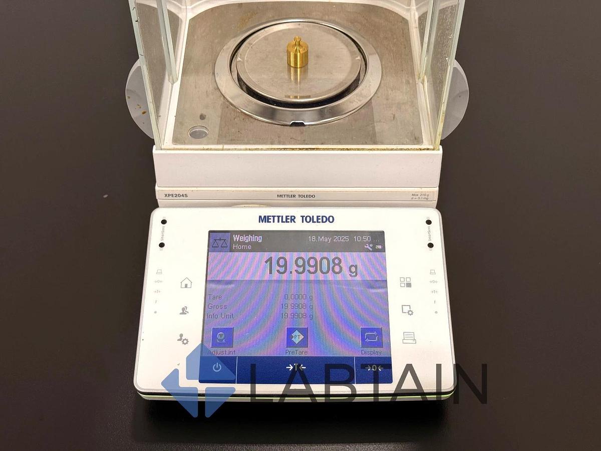 Used Mettler Toledo XPE204S – Analytical Balance Digital Scale - s/n B623577758