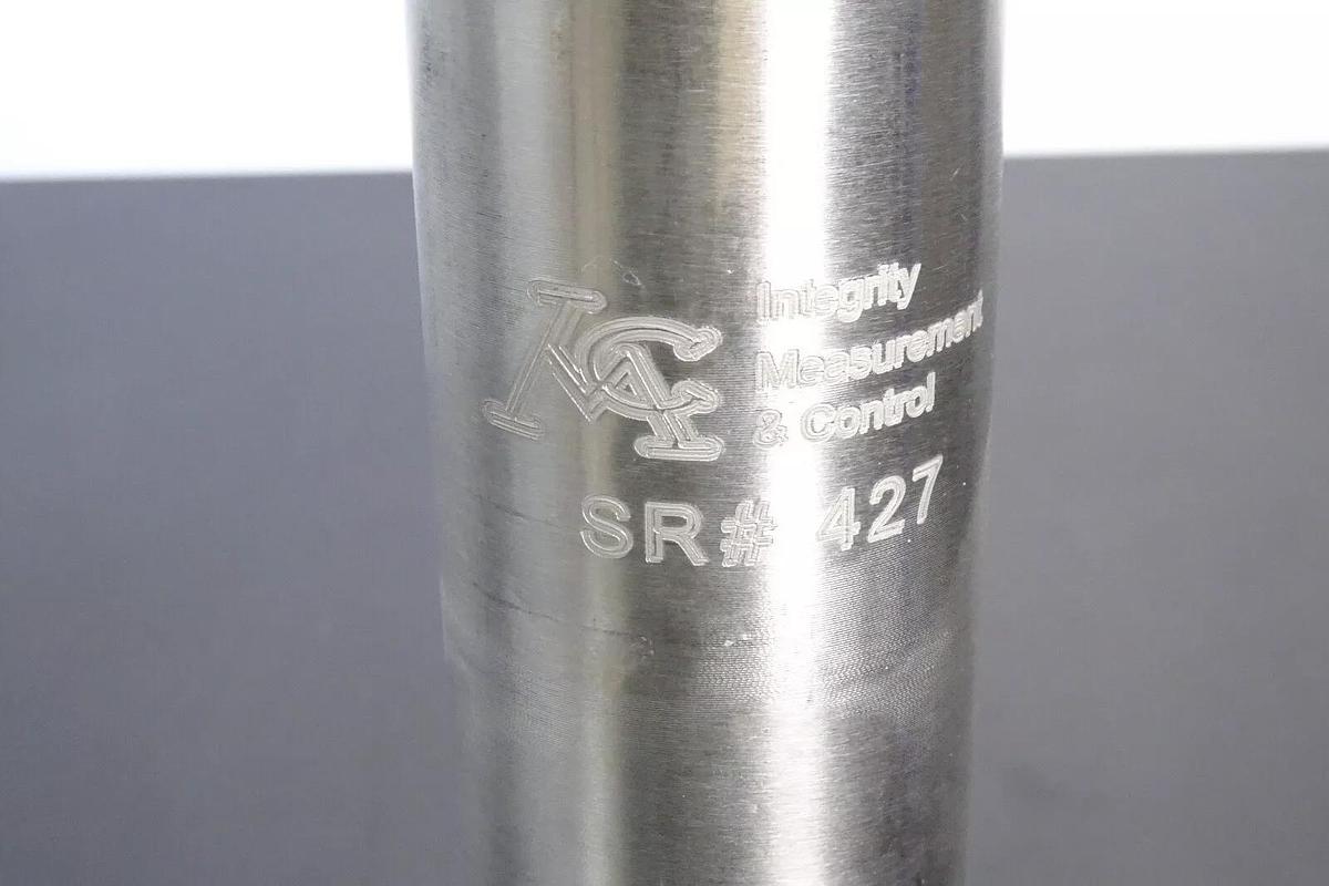 IMC/Sentry Steel Sample Cylinder with Valves | 1800psi | 1/4" Connection