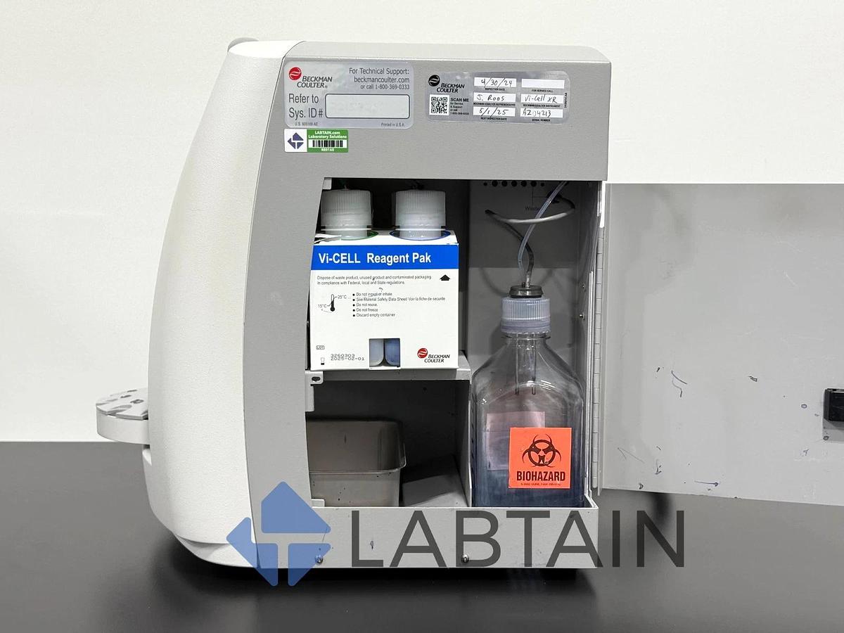 Used Beckman Coulter Vi-CELL XR Cell Viability Analyzer – S/N AZ04213 – Tested