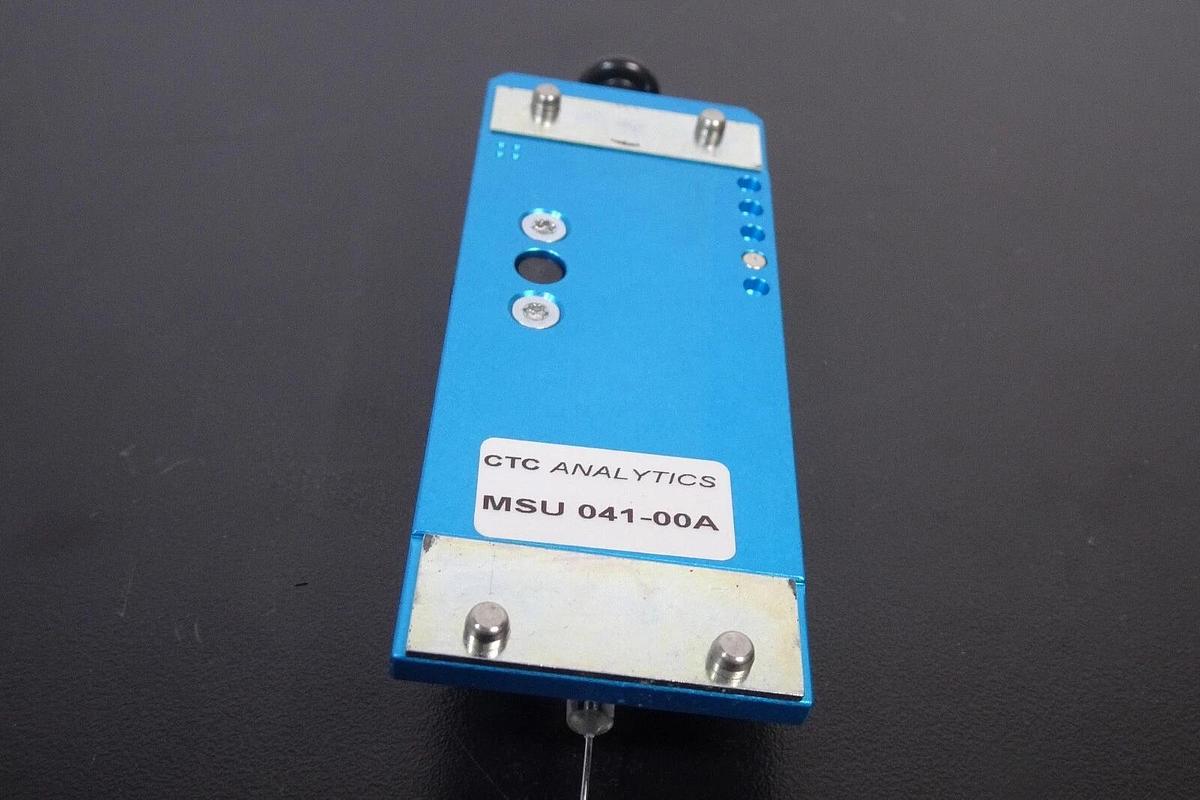 Used CTC Analytics MSU 041-00A Syringe Holder for PAL Autosampler