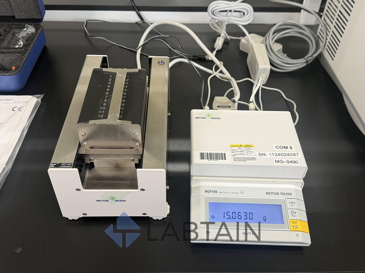 Used Mettler Toledo MCP105 Multi-Channel Pipette Calibration System