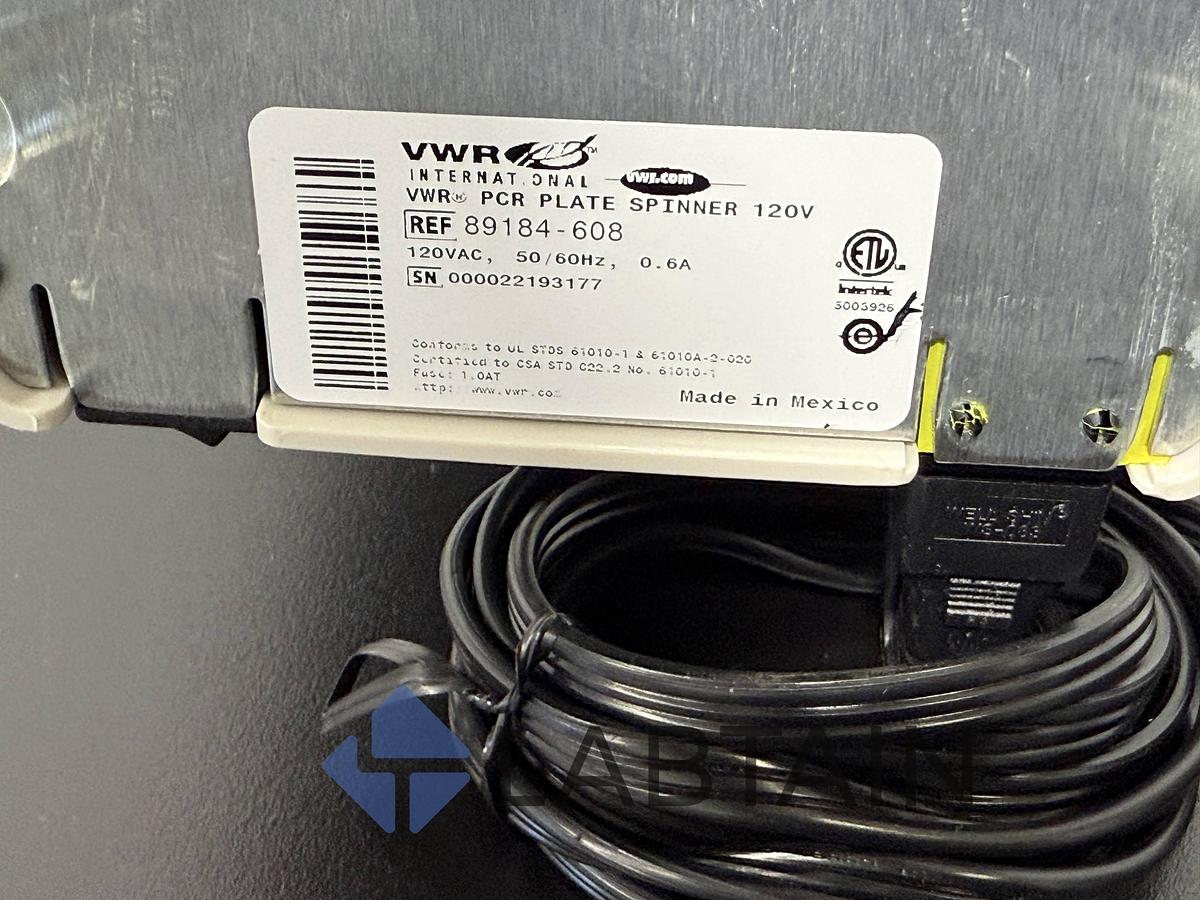 Used VWR PCR Plate Spinner 89184-608 000022193177 – Tested