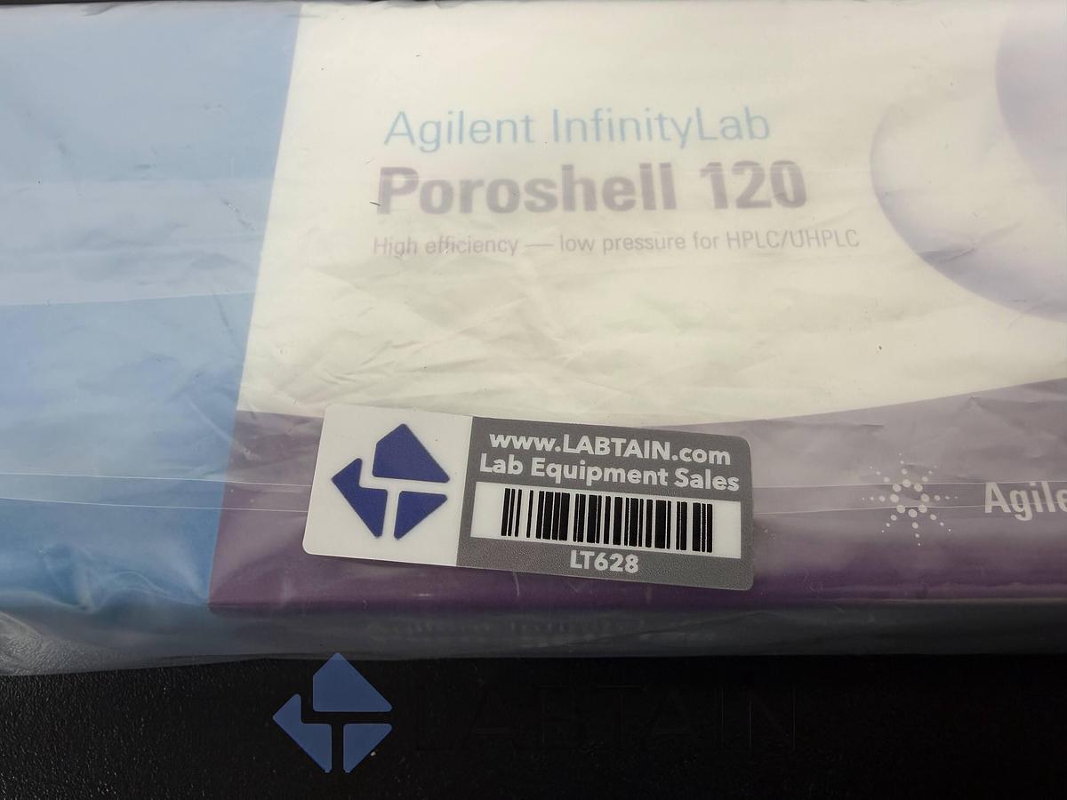 Used Agilent InfinityLab Poroshell 120 EC-C18 HPLC Column – 4.6 × 100 mm, 4 µm – Used