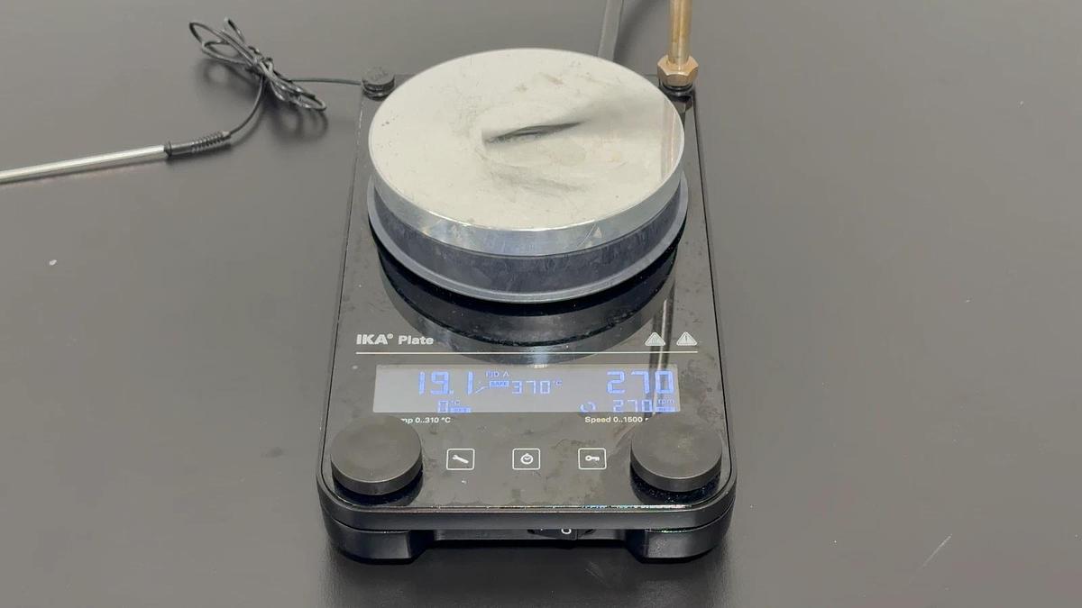 Used IKA PLATE S001 Digital Heating Magnetic Stirrer