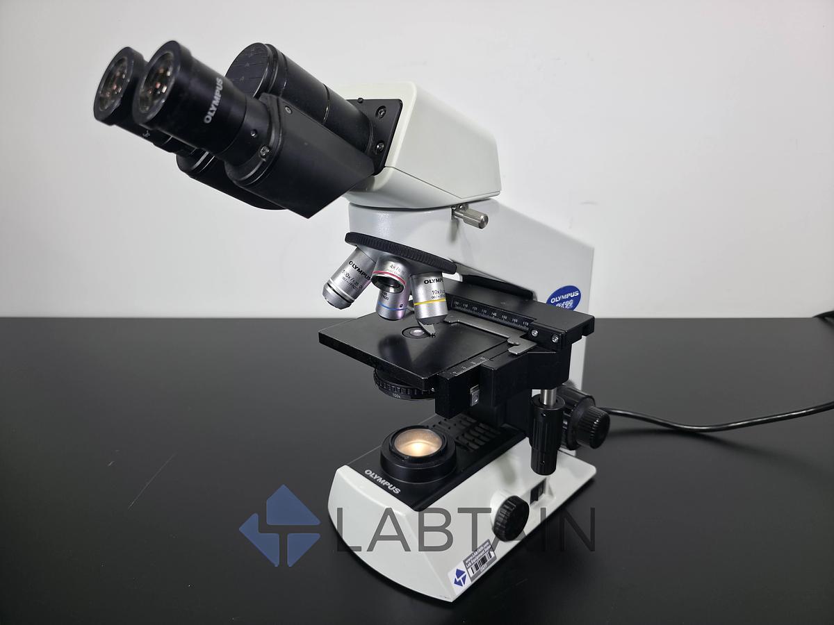 Used Olympus CX22RFS1 Binocular Biological Microscope Halogen Infinity Optics Used