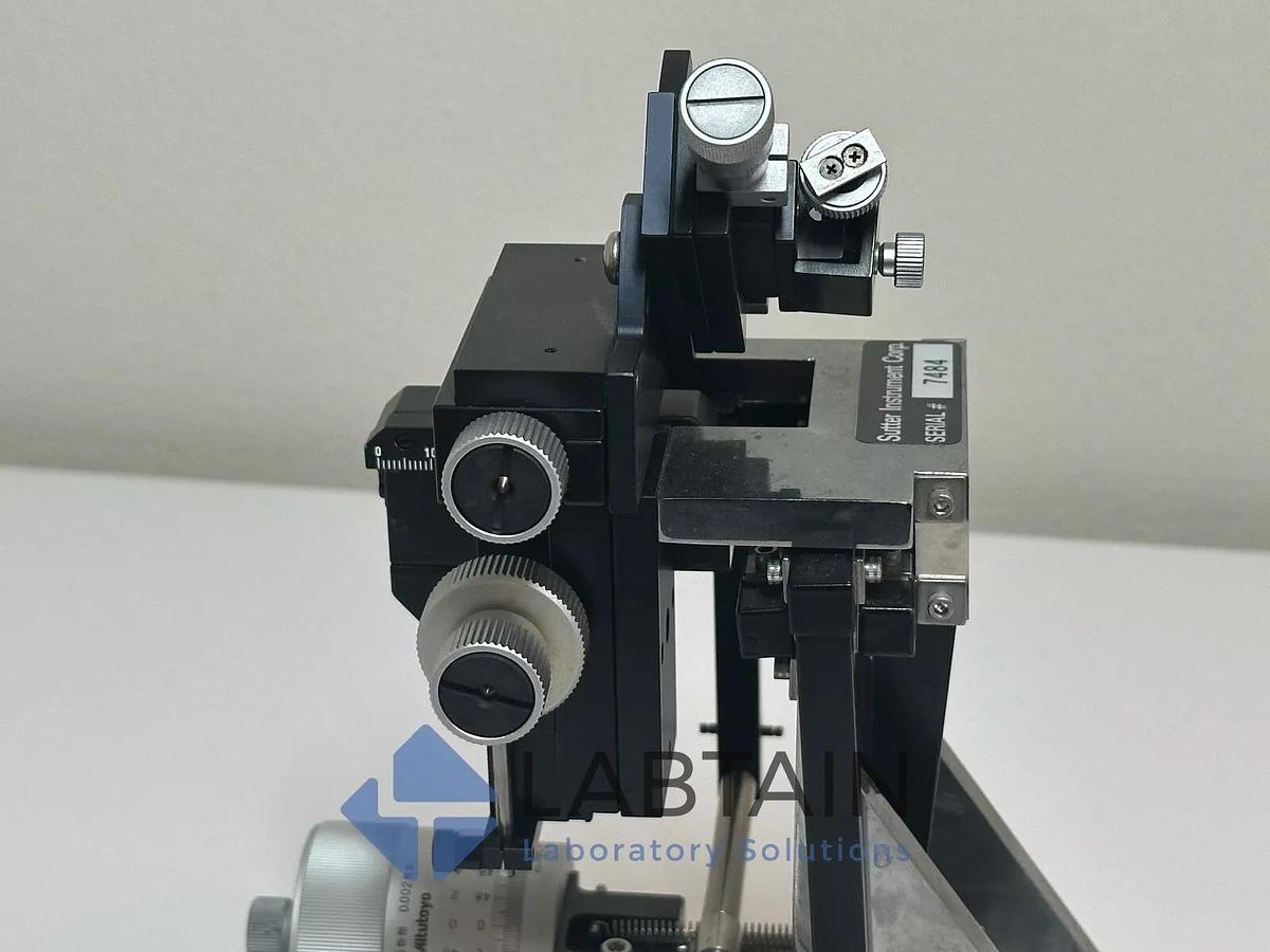 Used Sutter Instruments MP-85 Micromanipulator on Rotating Base