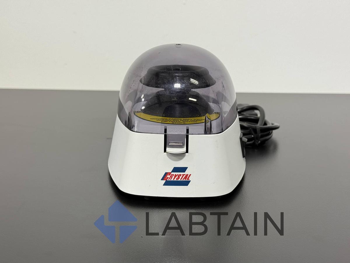 Used Crystal MLX-106 Mini Centrifuge Compact Lab Spinner 4020021