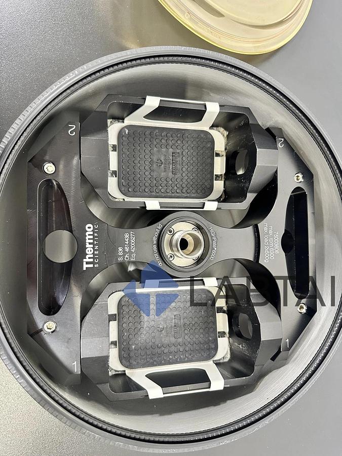 Used Thermo Scientific HIGHPlate 6000 Rotor with Plate Carriers and Lid - Model S836