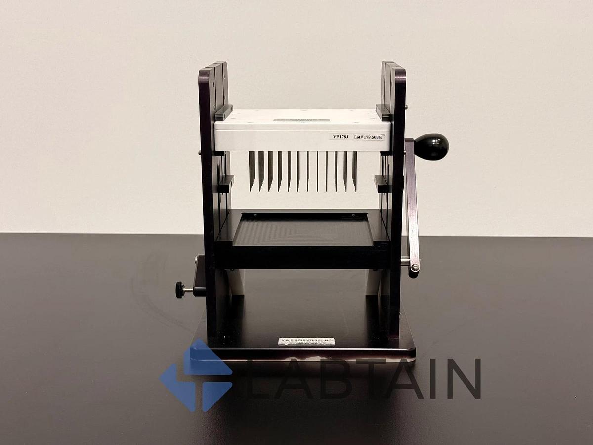 Used V&P 178J Aspiration manifold, 96 channel, 96 well, deep well