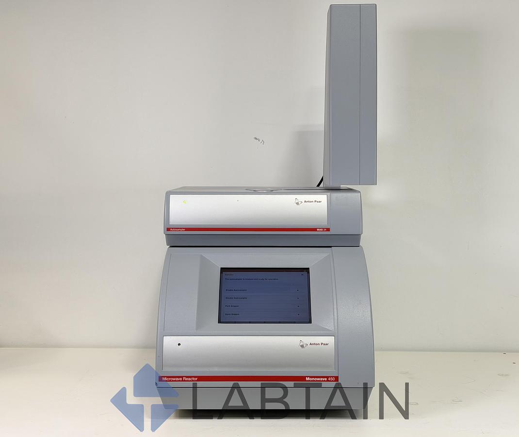 Used Anton Paar Monowave 450 Microwave Synthesis Reactor w/ MAS 24 Autosampler Used