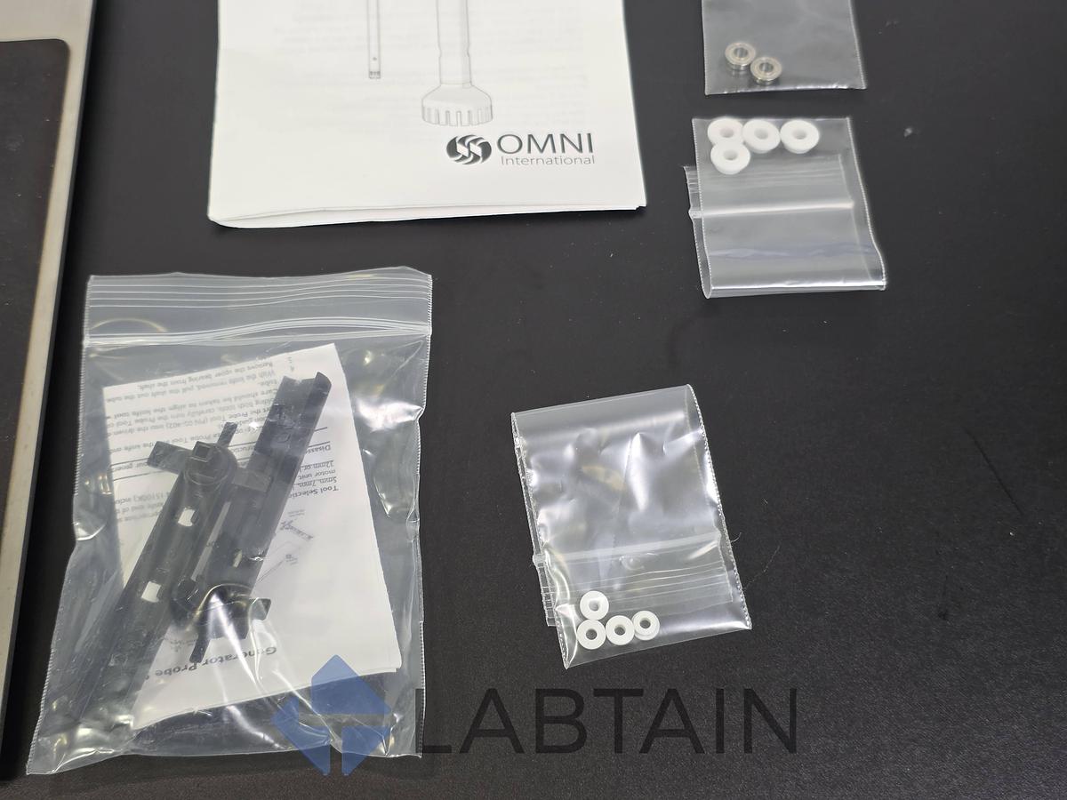 Used Omni International GLH 850 Digital Homogenizer Complete Processing Kit Used