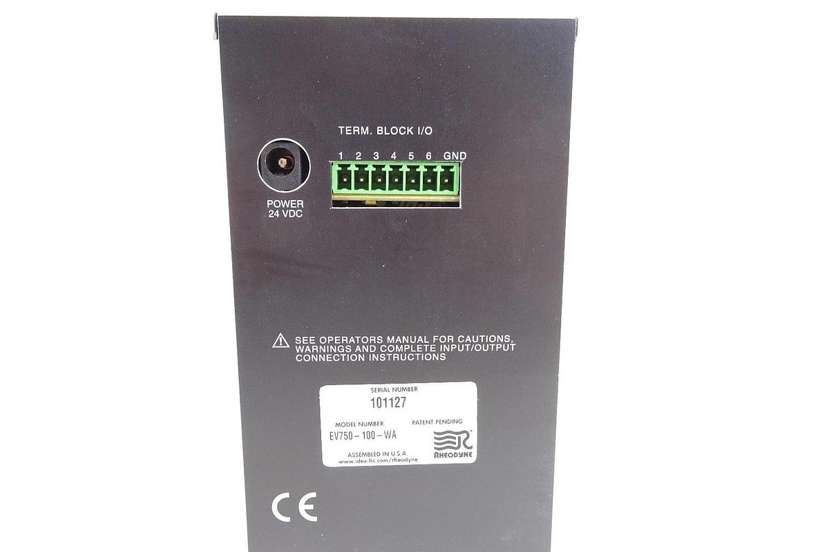 Used Waters Switching Valve EV750-100-WA w/ Power Supply