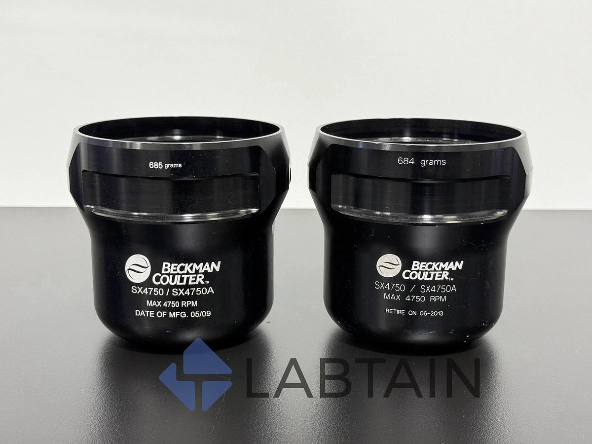 Used One Pair of Beckman Coulter SX4750/SX4750A  Max 4750 RPM | 684g
