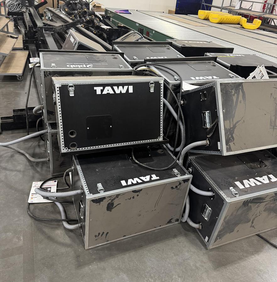 Used 2022 TAWI Industrial Vacuum Lift System | 20 Stations | Complete Conveyor Lift Setup