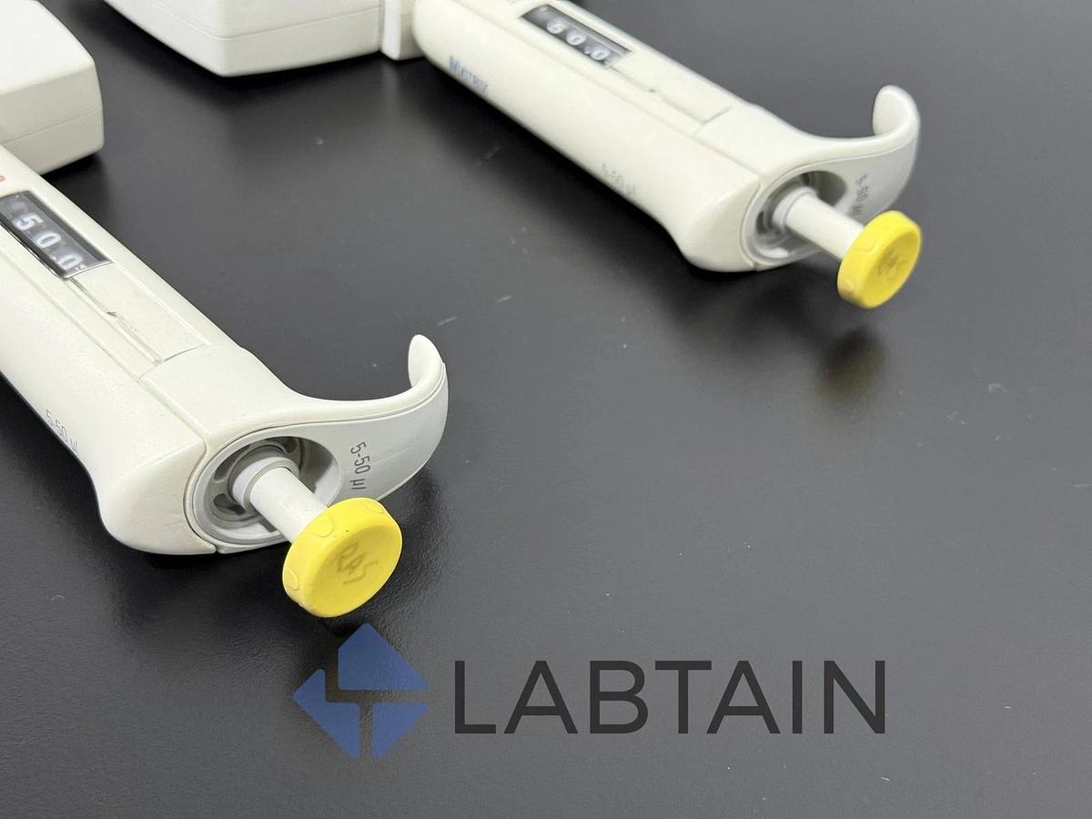 Used Thermo Scientific Finnpipette Multichannel Pipette Lot - 5-50ul and 30-300ul