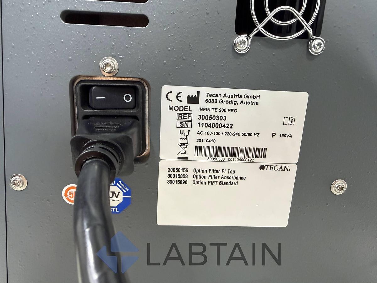 Used Tecan Infinite 200 PRO Microplate Reader | Multimode Absorbance & Fluorescence | REF 30050303