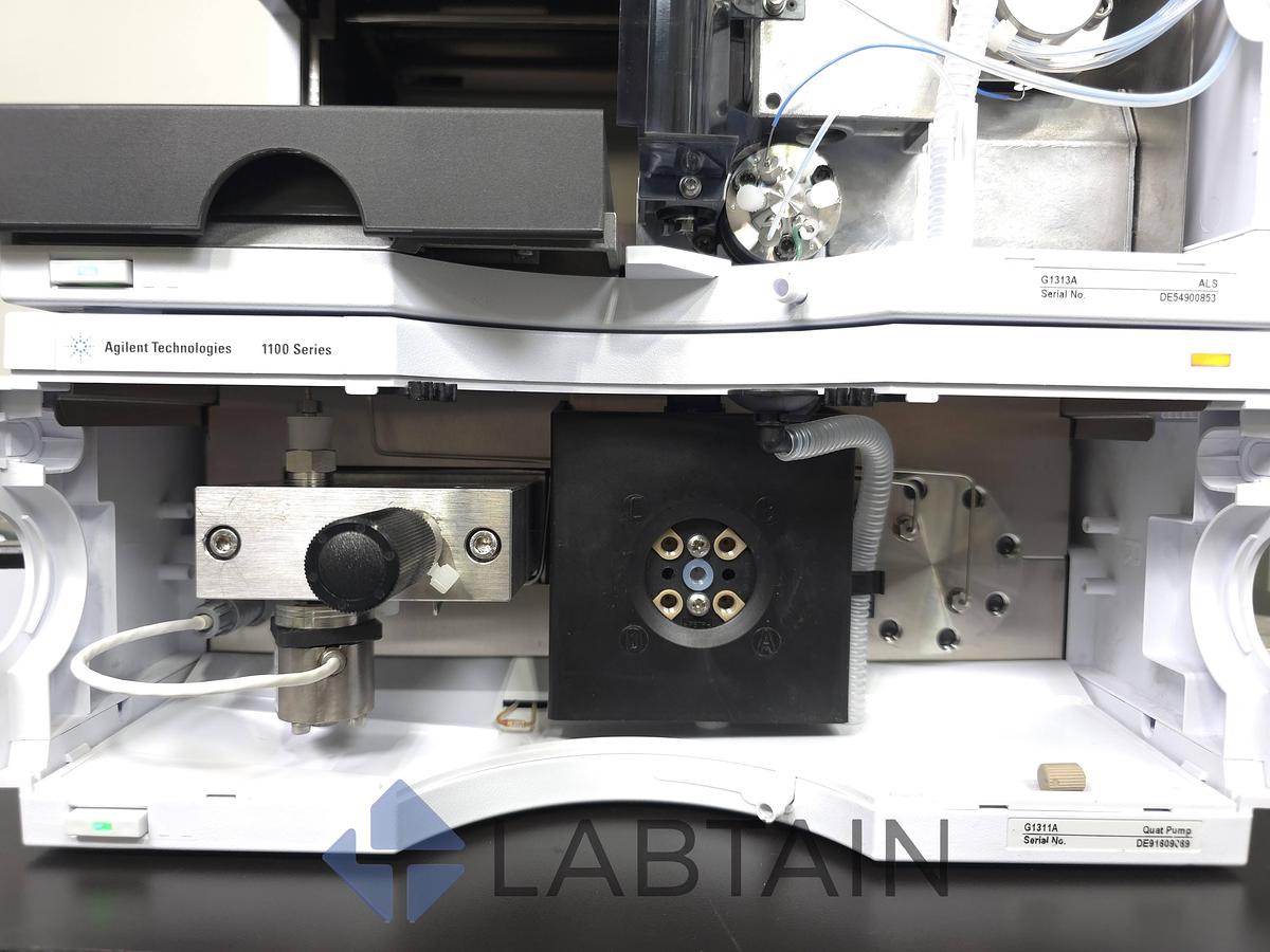 Used Agilent Technologies 1100 / 1200 Series Quaternary HPLC System Stack with OpenLab ChemStation Used
