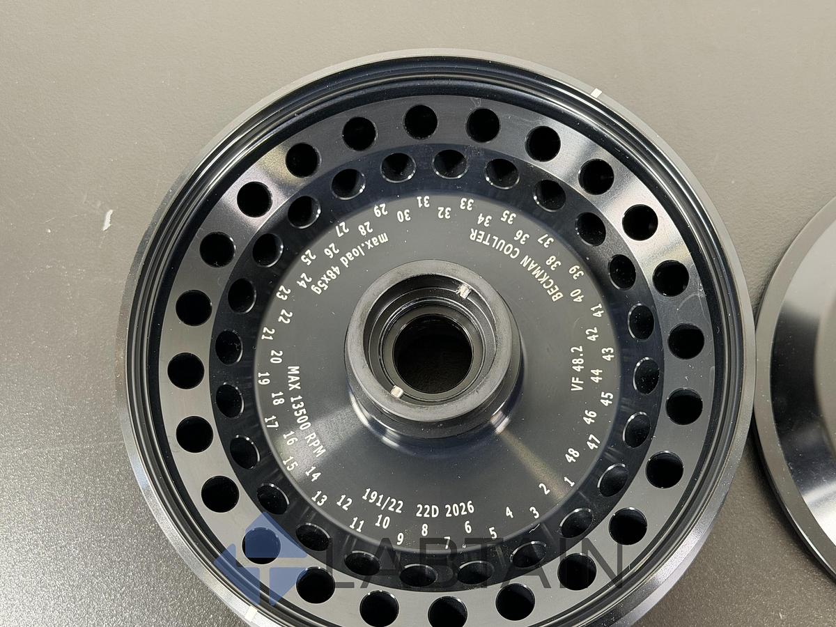 Beckman Coulter VF48.2 Fixed-Angle Rotor 13500 RPM C63136 Used/Inspected