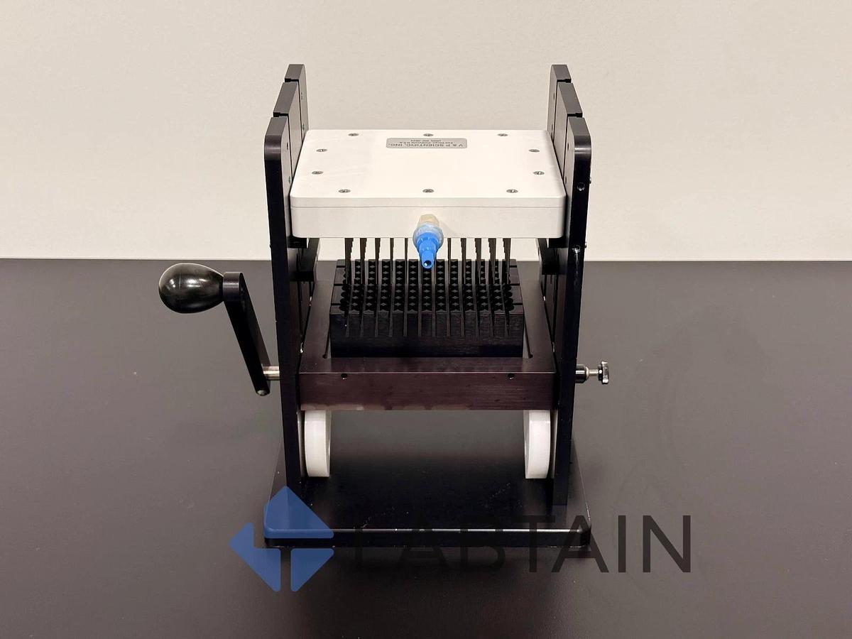 Used V&P 178J Aspiration manifold, 96 channel, 96 well, deep well