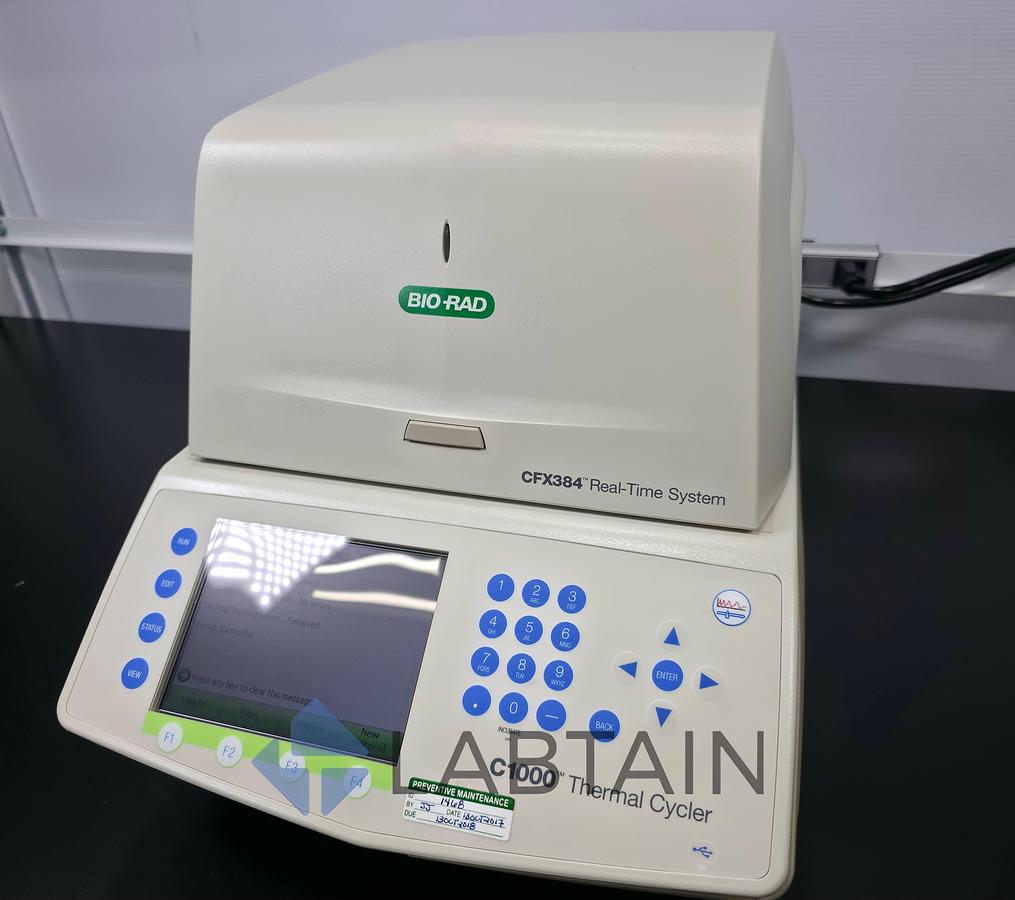 Used Bio-Rad C1000 Touch Thermal Cycler with 96-Deep Well Reaction Module