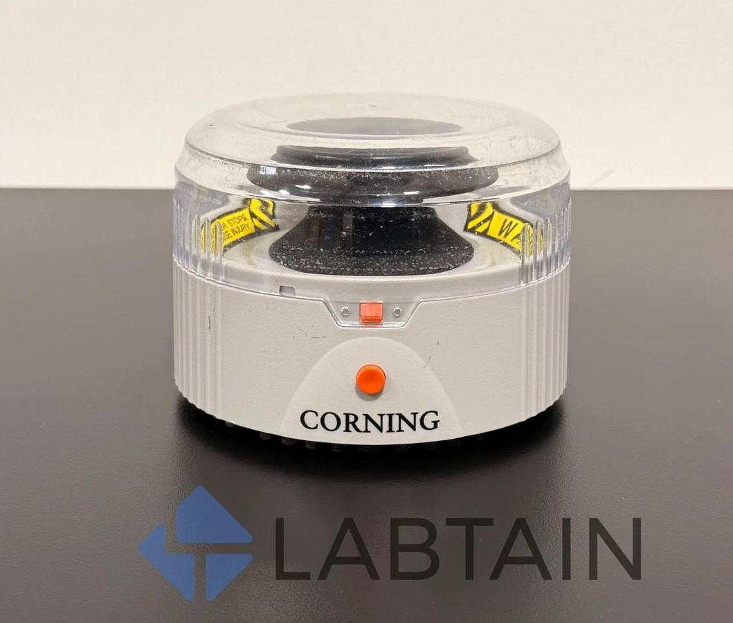 Used Corning 6765 / C1501 Mini Centrifuge – 8-Place × 1.5/2.0 mL – Tested