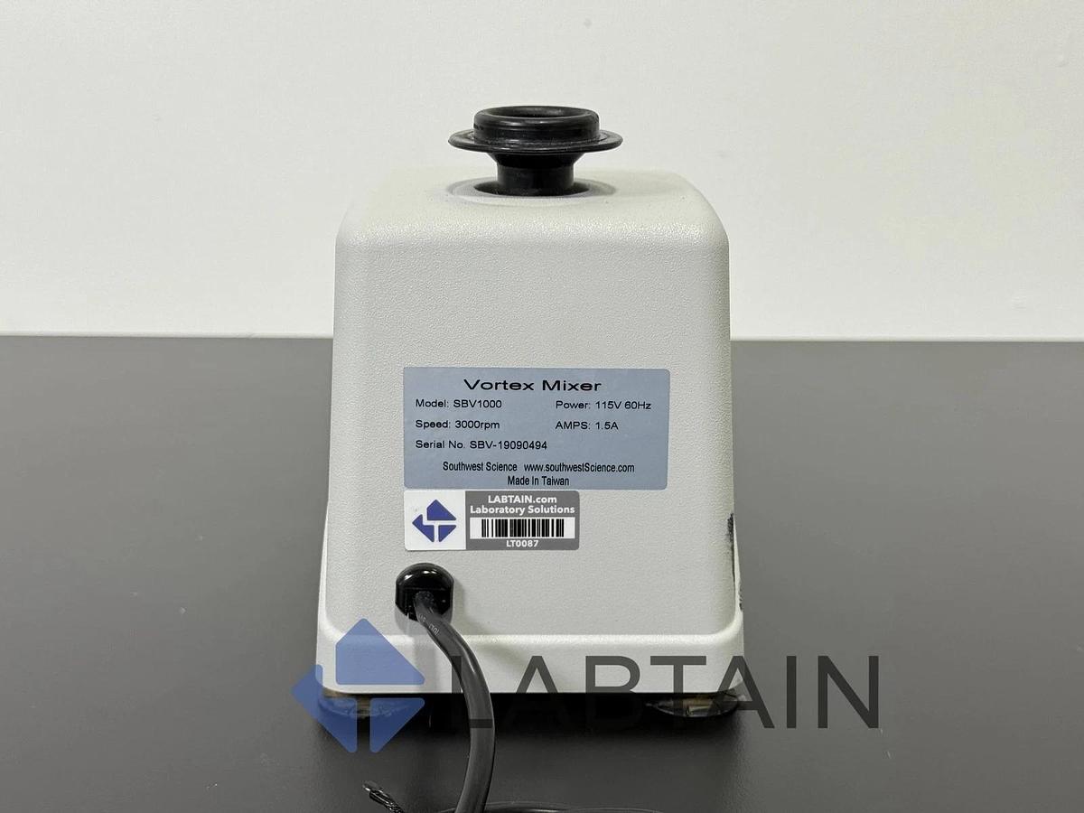 Used Southwest Science Vortex Mixer - Model SBV1000 - 3000 RPM | SBV-19090494