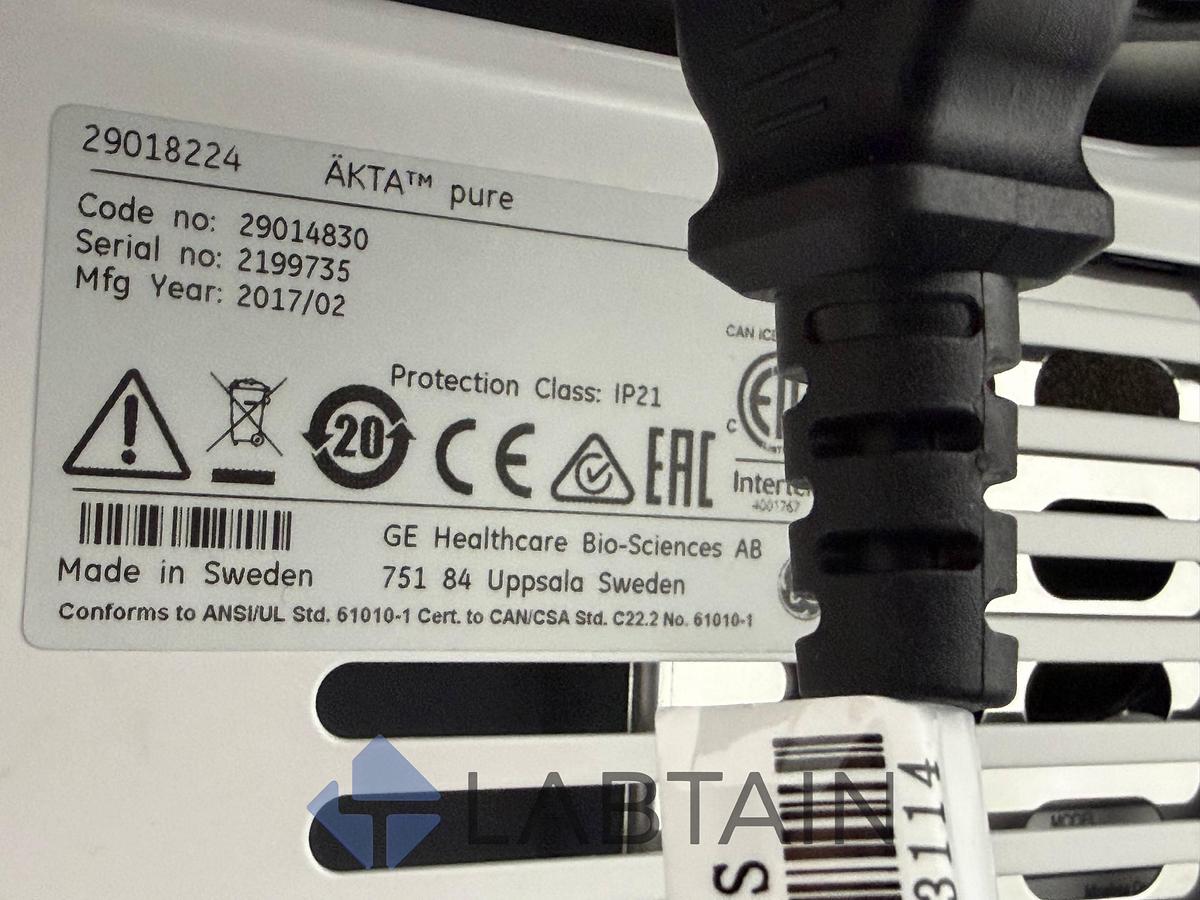 Used GE ÄKTA Pure Chromatography System with F9-C Fraction Collector & S9 Sample Pump