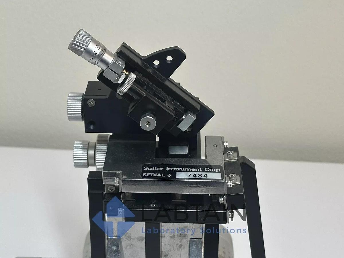 Used Sutter Instruments MP-85 Micromanipulator on Rotating Base