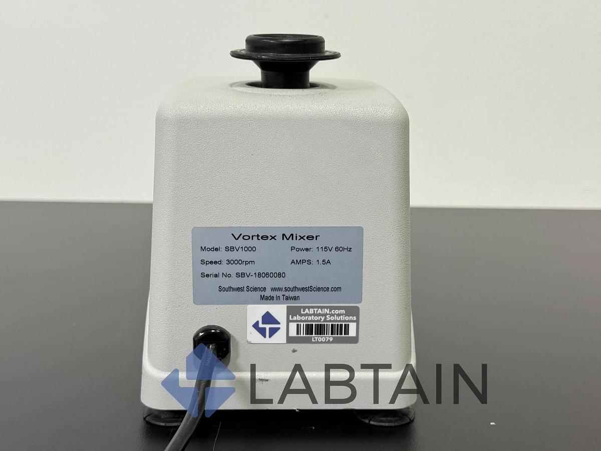 Used Southwest Science Vortex Mixer - Model SBV1000 - 3000 RPM | SBV-18060080
