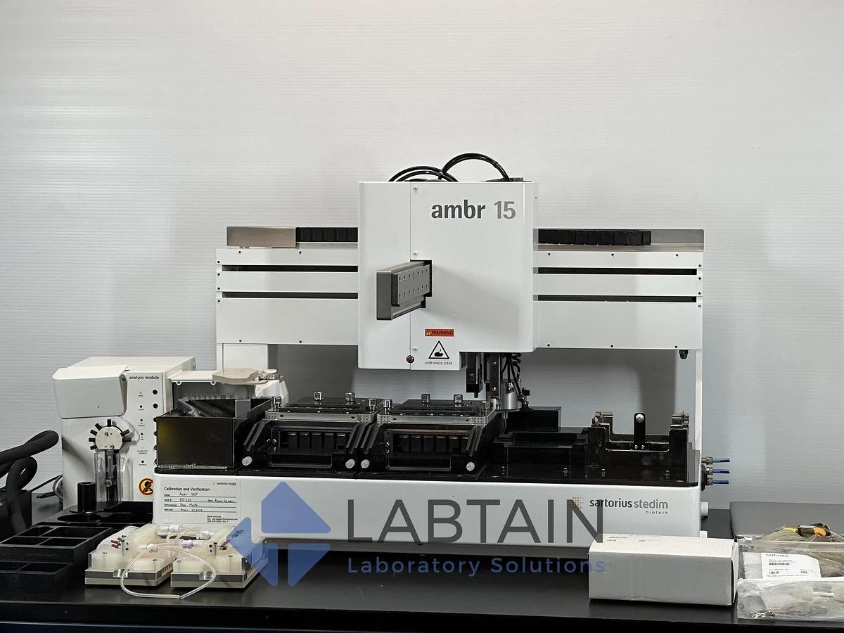 Used Sartorius Stedim Biotech AMBR 15f – 24-Way Fermentation Bioreactor System R2-233 – Tested