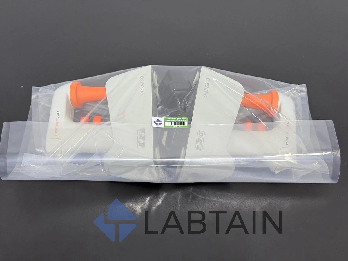 Used Corning Stripettor Ultra Electronic Serological Pipet Controller + Stand, 4099