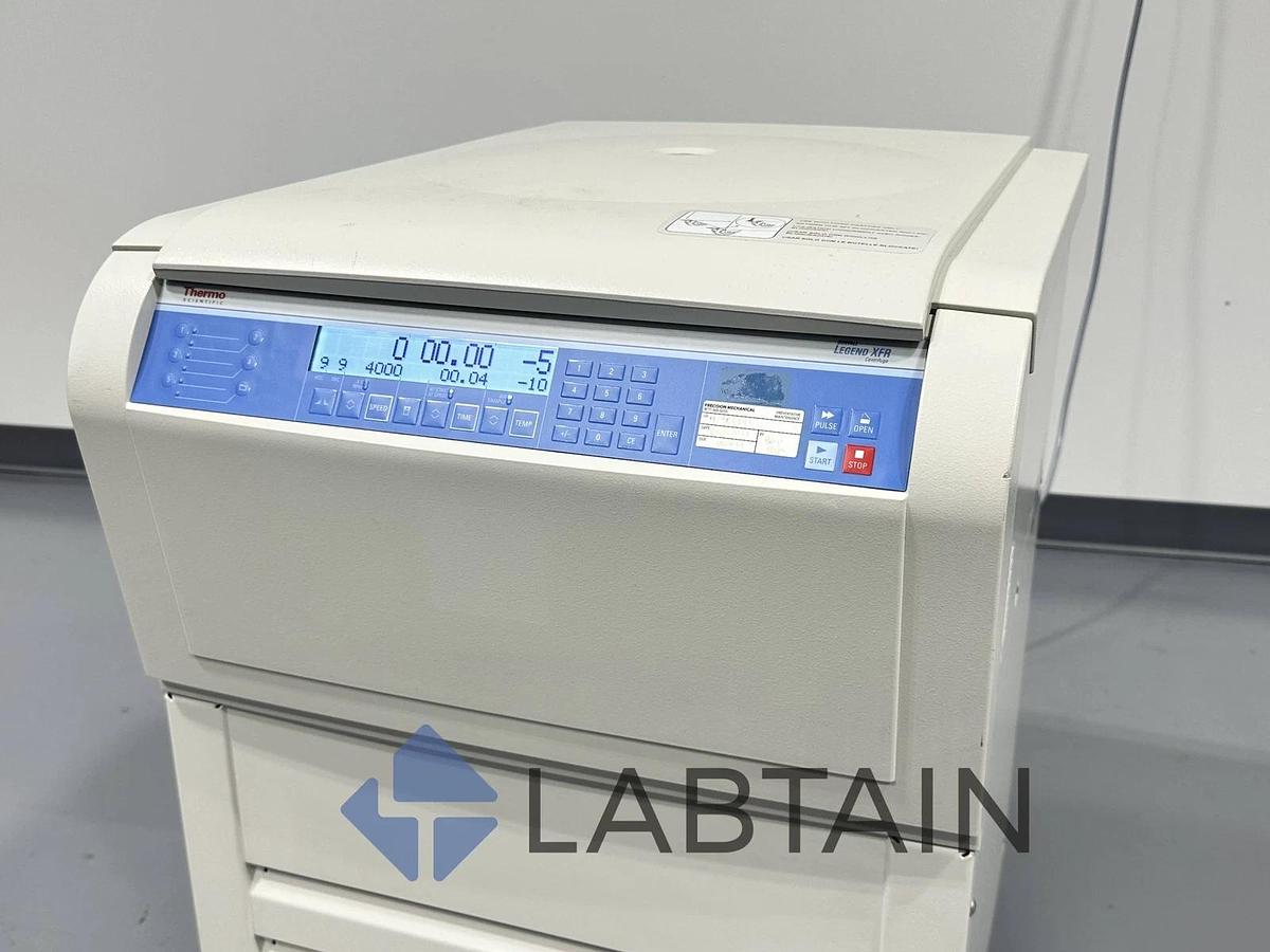 Used Thermo Fisher Scientific Sorvall Legend XFR Refrigerated Centrifuge 41988095 – PN 75004539 – Tested