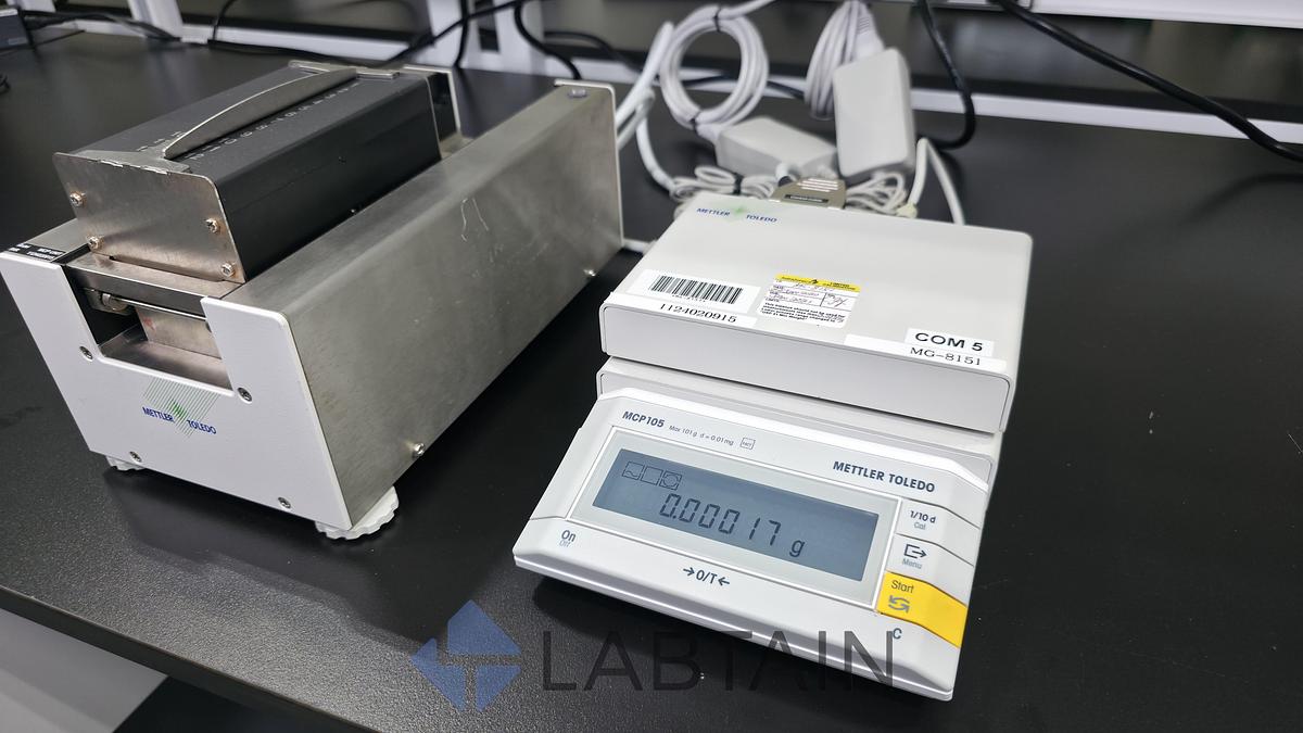 Used Mettler Toledo MCP105 Multi-Channel Pipette Calibration System w/ MCP Unit Control | Complete Setup
