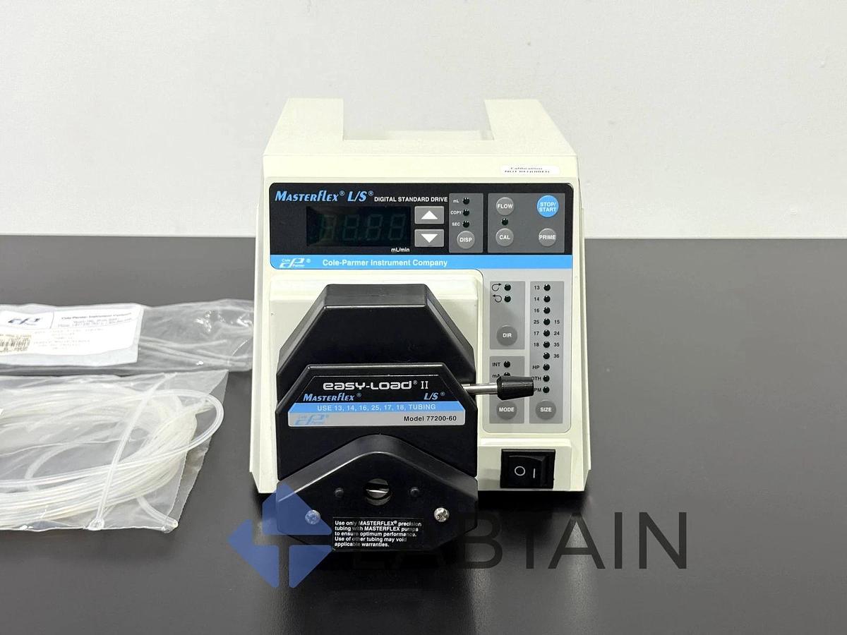 Cole-Parmer Masterflex L/S Digital Peristaltic Pump Drive 7523-60 with Easy-Load