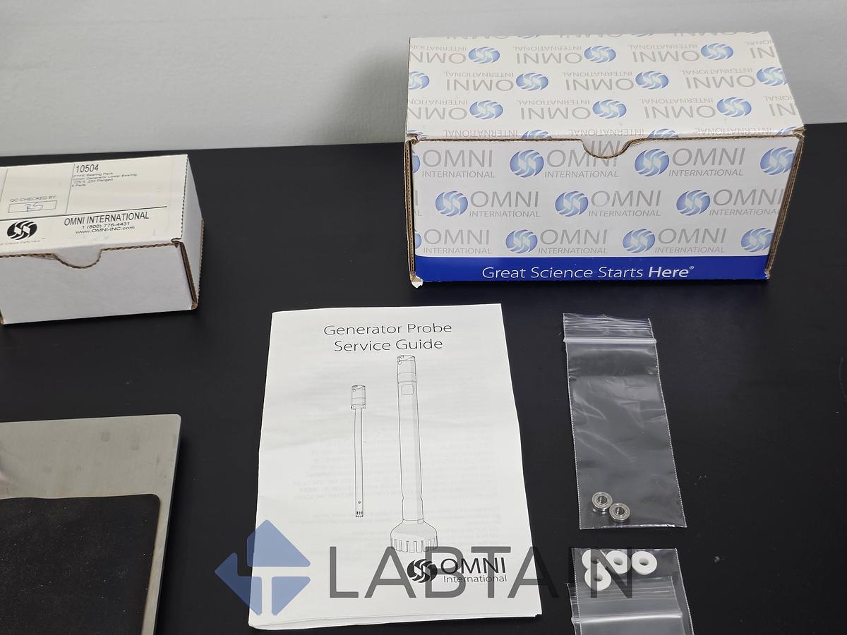 Used Omni International GLH 850 Digital Homogenizer Complete Processing Kit Used