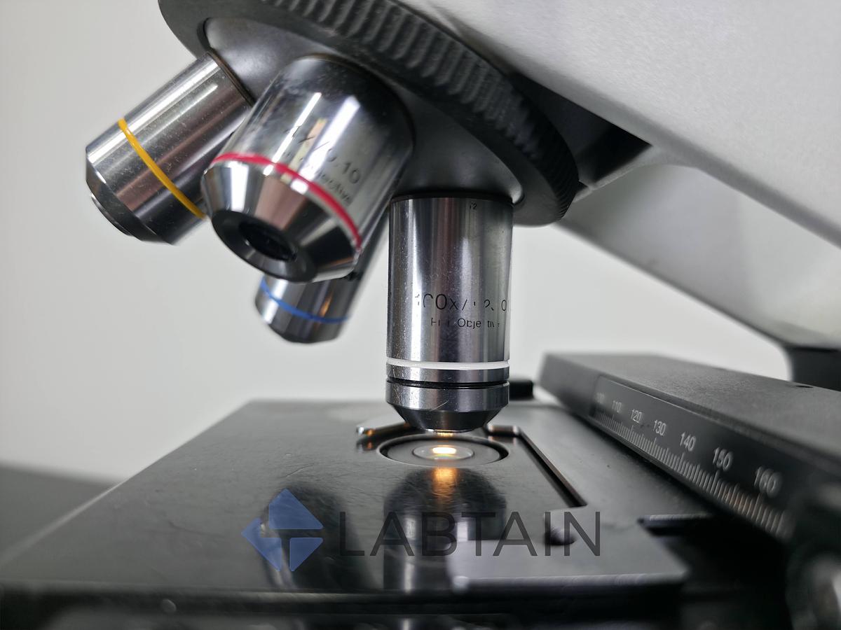 Used Olympus CX21FS1 Binocular Biological Microscope | 4X, 10X, 40X, 100X Objectives | Used {draft four}