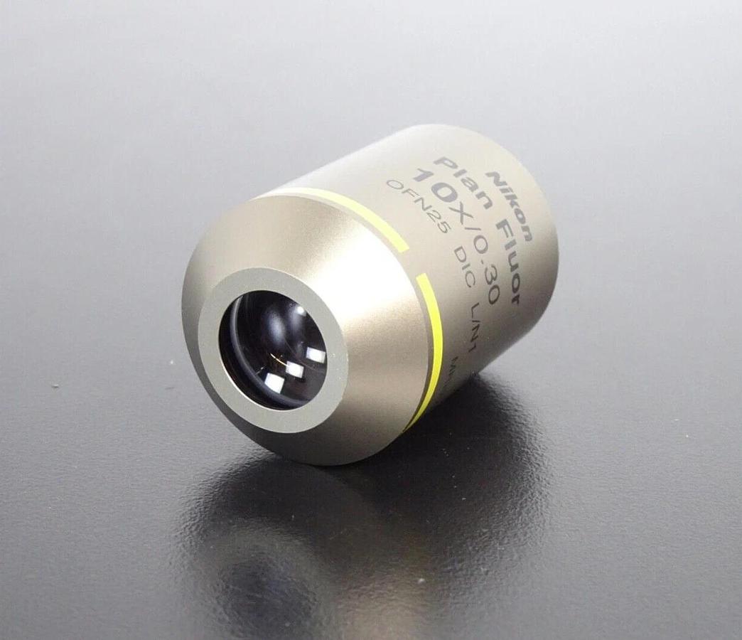 Used Nikon Fluor | 10x/0.30 Microscope Objective