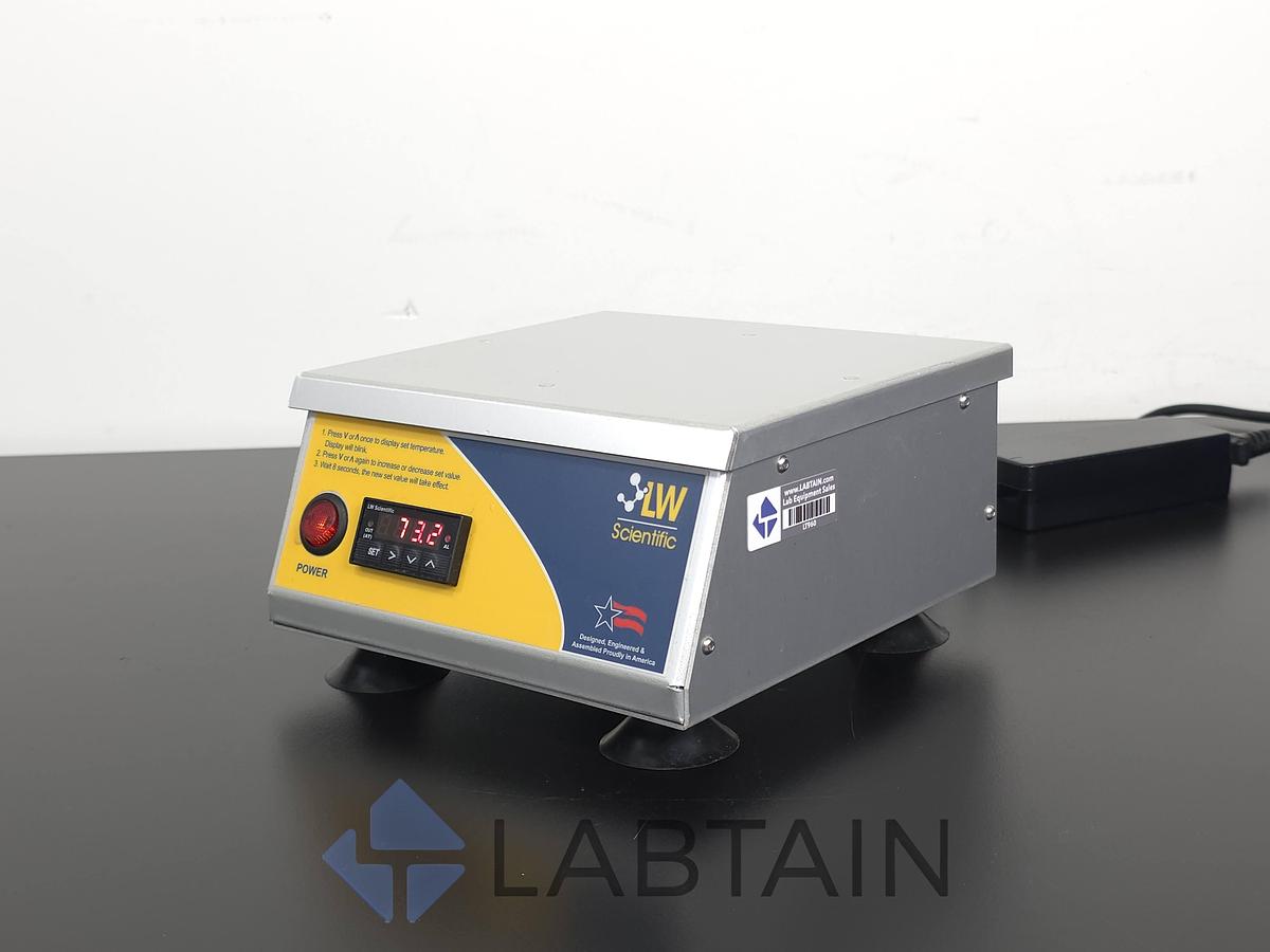 Used LW Scientific Digital Slide Warmer Histology Tissue Heating Dry Bath 12V Used