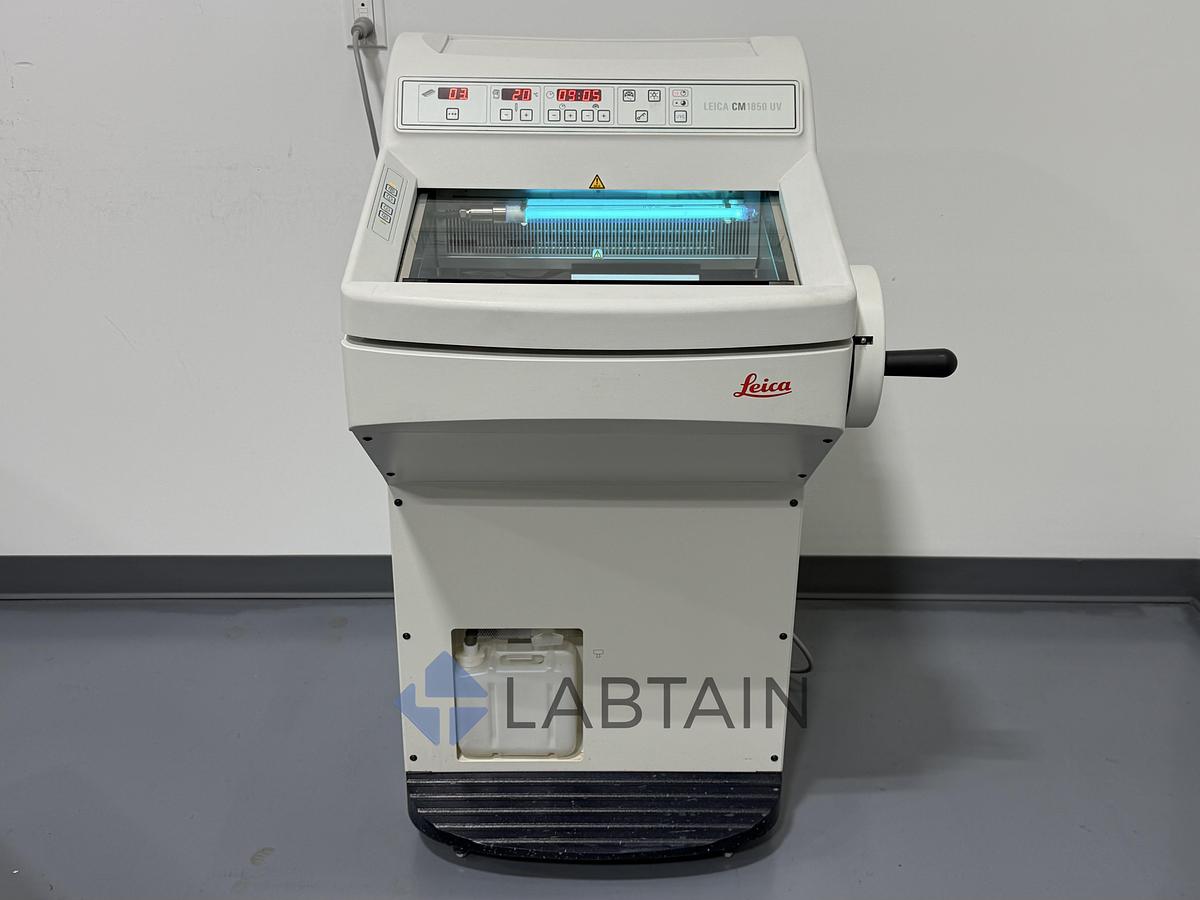 Used Leica CM1850 UV Clinical Cryostat Microtome 120V For Parts / Repair