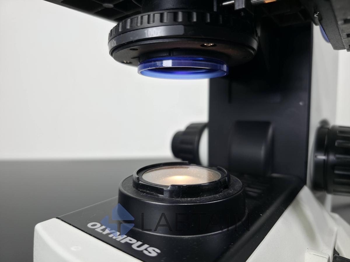 Used Olympus CX22RFS1 Binocular Biological Microscope Halogen Infinity Optics Used